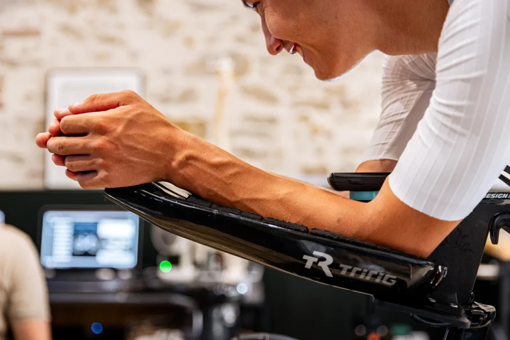 Romuald Blanchard : fitting cycliste professionnel