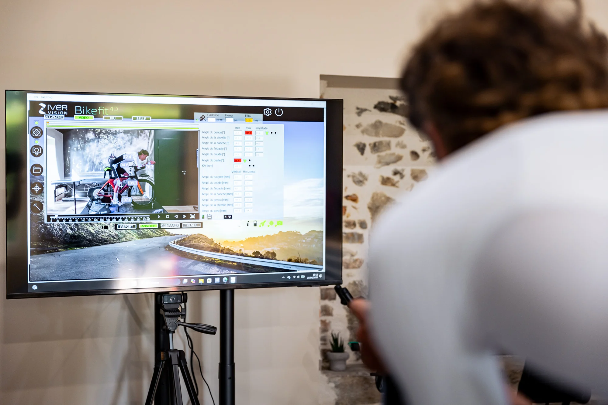 Outil Iver Vision 4D pour une étude posturale